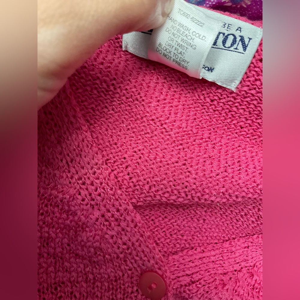 Pendleton Pink Sweater - image 7